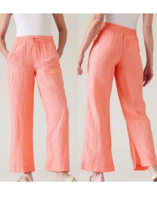 Athleta Pants - Athleta Retreat Wide Leg Linen Pants